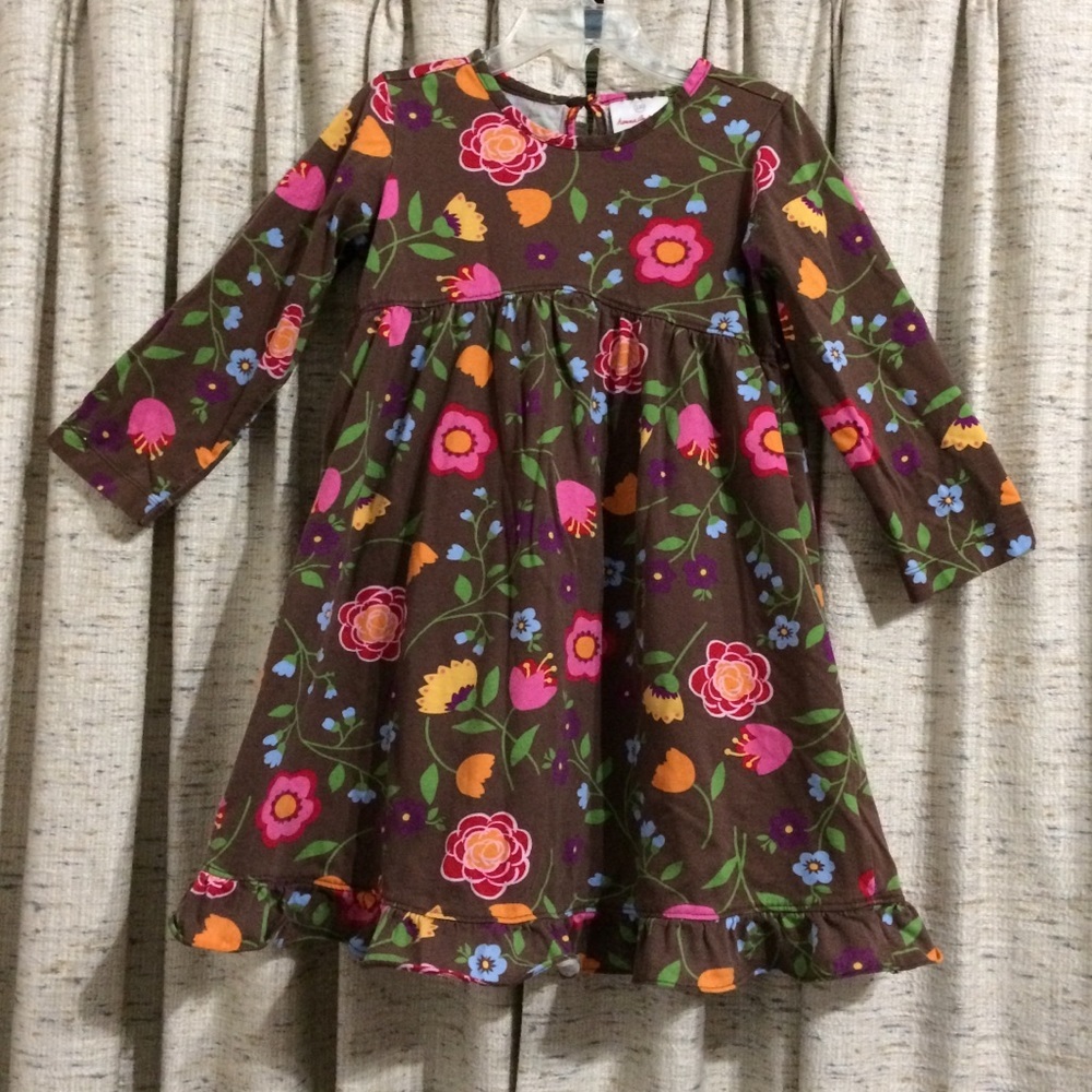 Hanna Andersson Floral Long Sleeve Dress - 5